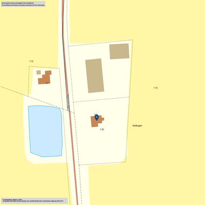 Illustrerad karta över fastigheten eller området