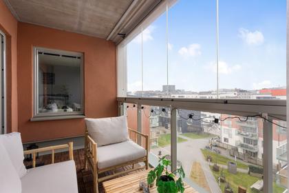 Balkong eller utsiktsbild