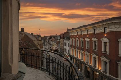 Balkong eller utsiktsbild