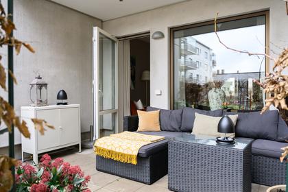 Balkong eller utsiktsbild