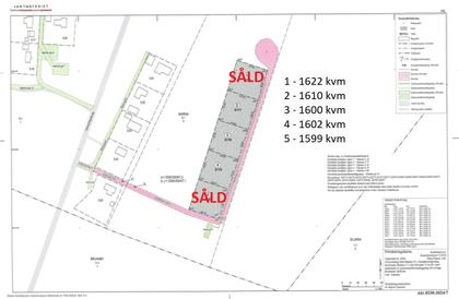 Illustrerad karta över fastigheten eller området