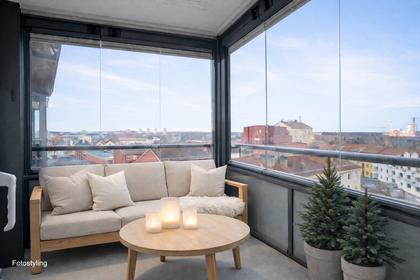 Balkong eller utsiktsbild