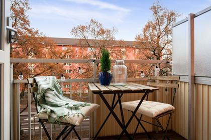 Balkong eller utsiktsbild