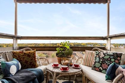 Balkong eller utsiktsbild