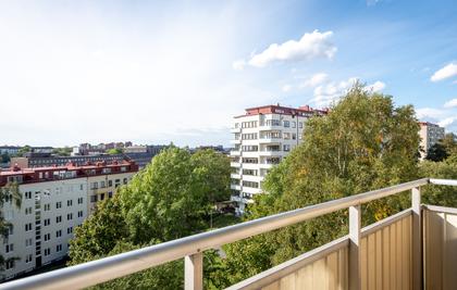 Balkong eller utsiktsbild