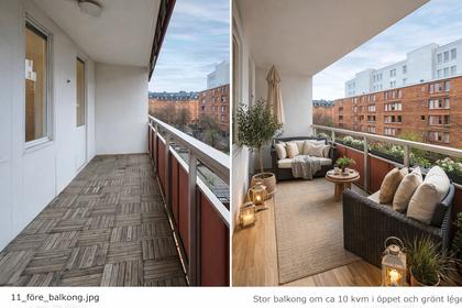 Balkong eller utsiktsbild