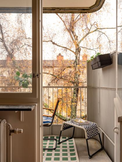 Balkong eller utsiktsbild