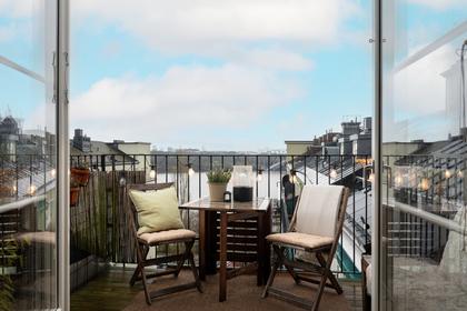 Balkong eller utsiktsbild