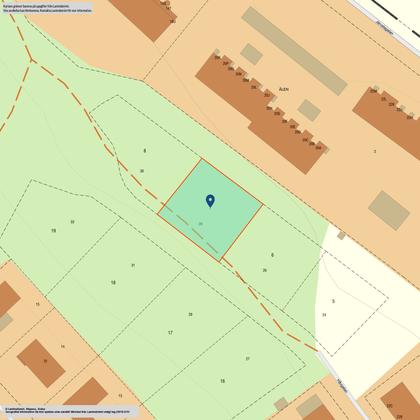 Illustrerad karta över fastigheten eller området