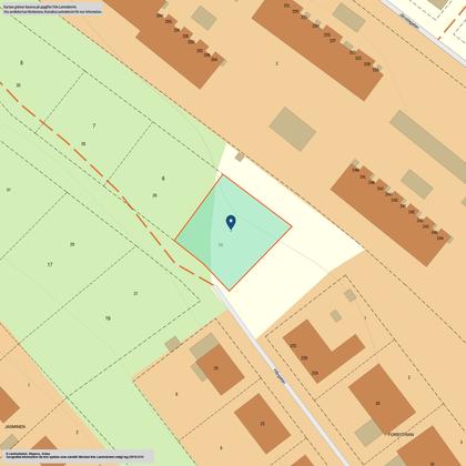 Illustrerad karta över fastigheten eller området