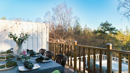 Balkong eller utsiktsbild