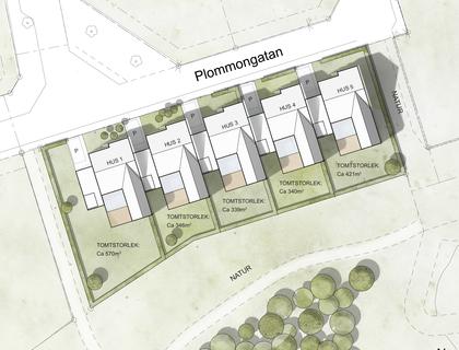 Illustrerad karta över fastigheten eller området