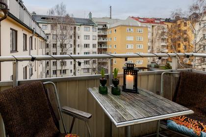 Balkong eller utsiktsbild