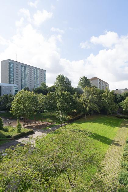 Balkong eller utsiktsbild