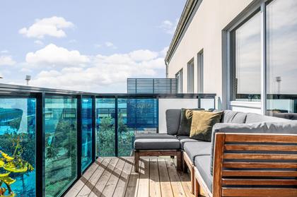 Balkong eller utsiktsbild