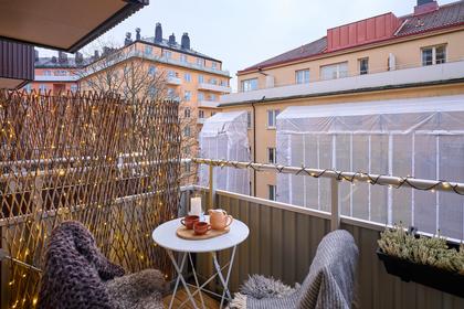 Balkong eller utsiktsbild