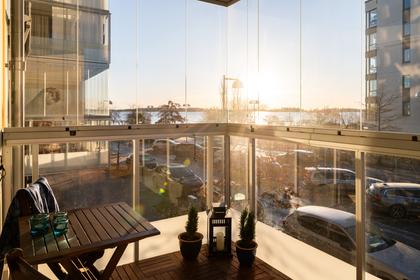 Balkong eller utsiktsbild