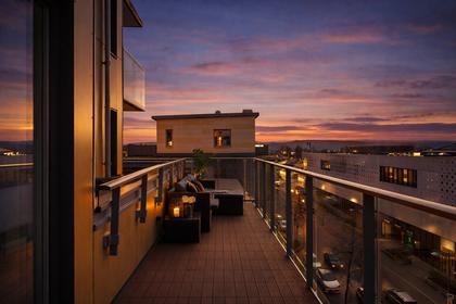 Balkong eller utsiktsbild