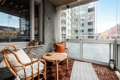 Balkong eller utsiktsbild