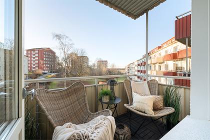 Balkong eller utsiktsbild