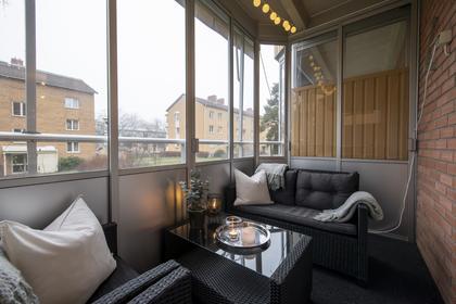 Balkong eller utsiktsbild