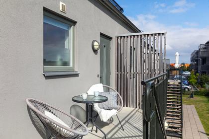 Balkong eller utsiktsbild