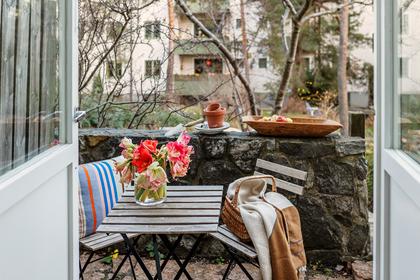 Balkong eller utsiktsbild