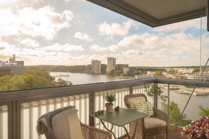 Balkong eller utsiktsbild