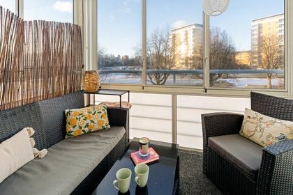 Balkong eller utsiktsbild