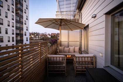 Balkong eller utsiktsbild