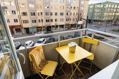 Balkong eller utsiktsbild