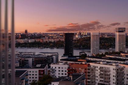 Balkong eller utsiktsbild