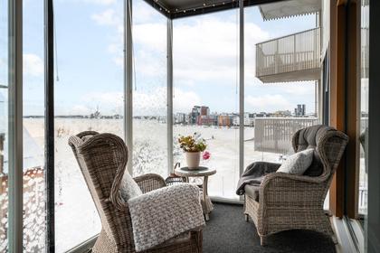 Balkong eller utsiktsbild