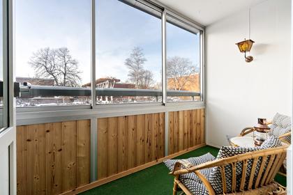 Balkong eller utsiktsbild