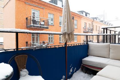 Balkong eller utsiktsbild