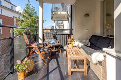 Balkong eller utsiktsbild