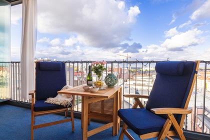 Balkong eller utsiktsbild