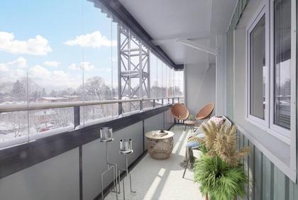 Balkong eller utsiktsbild