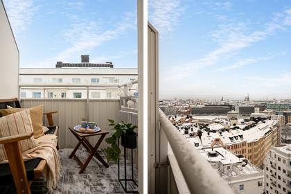 Balkong eller utsiktsbild