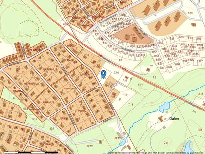 Illustrerad karta över fastigheten eller området