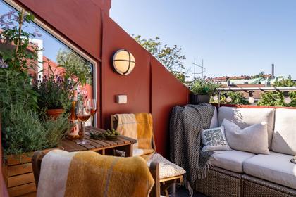 Balkong eller utsiktsbild