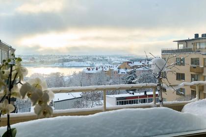 Balkong eller utsiktsbild