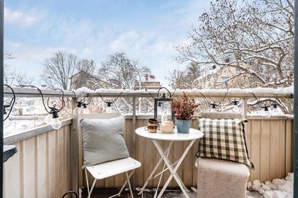 Balkong eller utsiktsbild