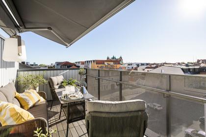 Balkong eller utsiktsbild