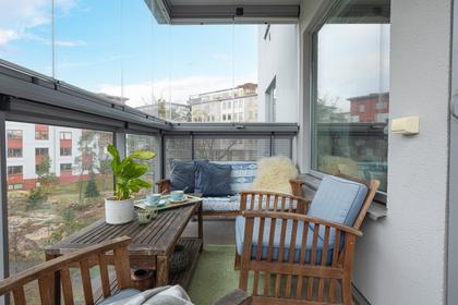 Balkong eller utsiktsbild