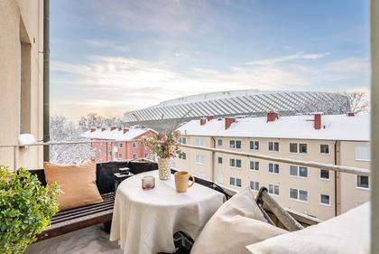 Balkong eller utsiktsbild