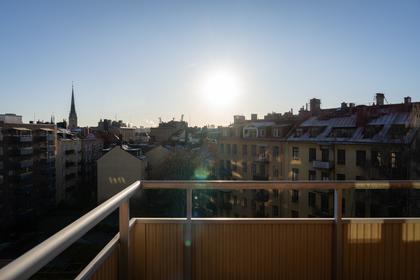 Balkong eller utsiktsbild