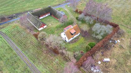 Illustrerad karta över fastigheten eller området