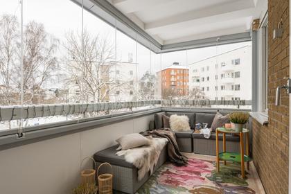 Balkong eller utsiktsbild