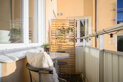 Balkong eller utsiktsbild